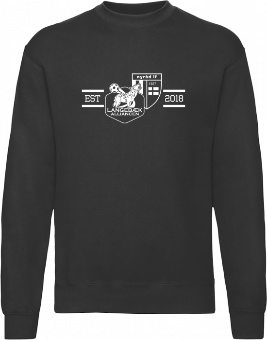 Fruit of the loom - Nla Classic Sweatshirt Adults - Czarny